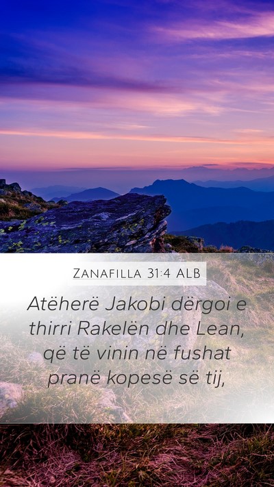 Zanafilla 31:4 ALB Bible Verse Image