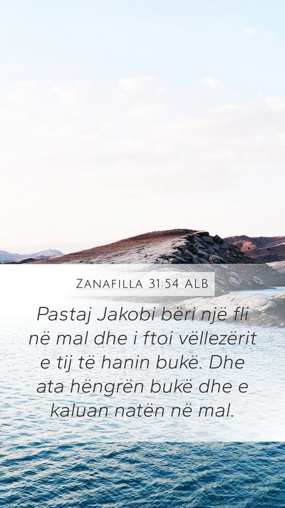 Zanafilla 31:54 ALB Bible Verse Image