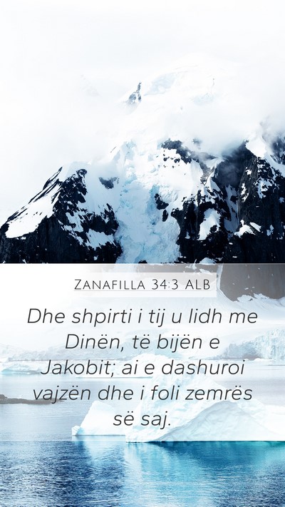 Zanafilla 34:3 ALB Bible Verse Image