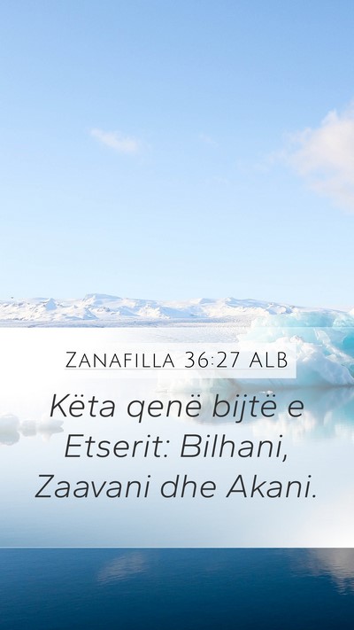 Zanafilla 36:27 ALB Bible Verse Image