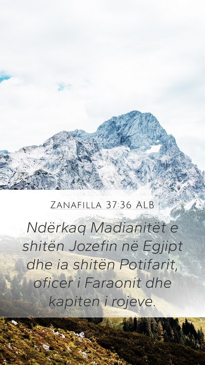 Zanafilla 37:36 ALB Bible Verse Image