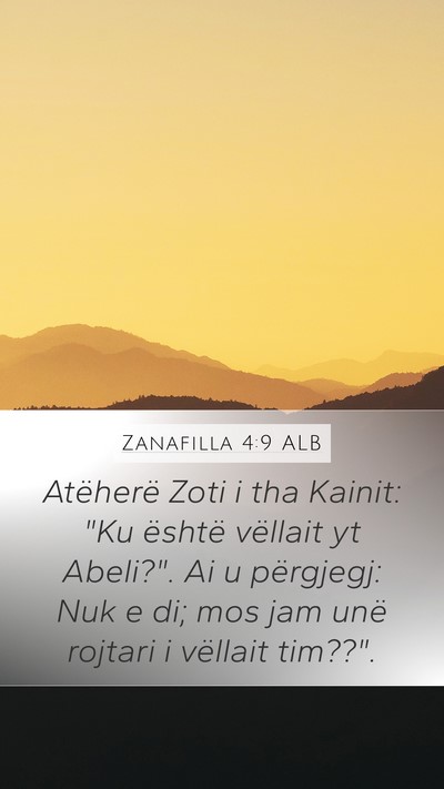 Zanafilla 4:9 ALB Bible Verse Image