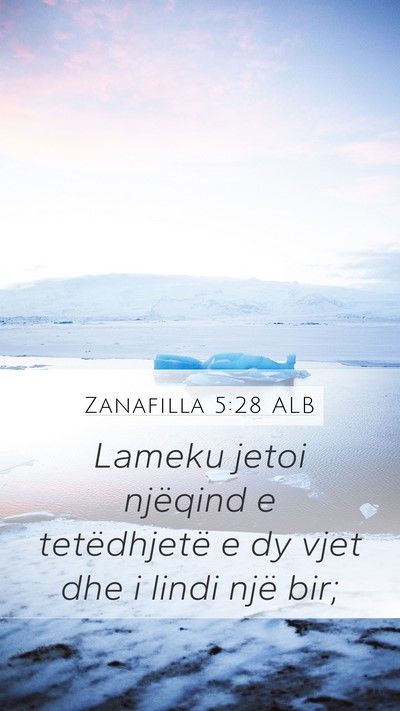 Zanafilla 5:28 ALB Bible Verse Image