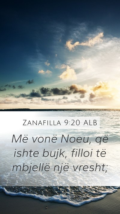 Zanafilla 9:20 ALB Bible Verse Image
