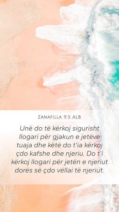 Zanafilla 9:5 ALB Bible Verse Image