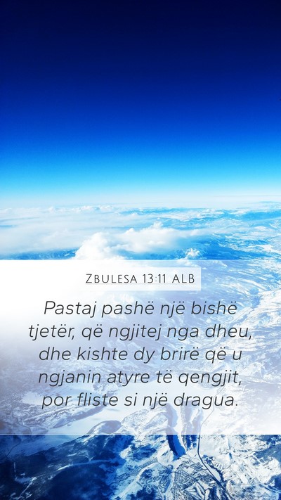 Zbulesa 13:11 ALB Bible Verse Image