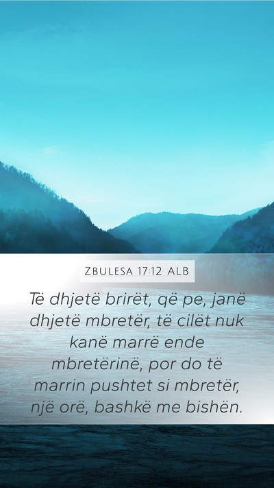 Zbulesa 17:12 ALB Bible Verse Image