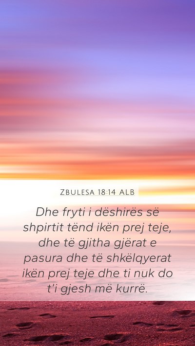 Zbulesa 18:14 ALB Bible Verse Image