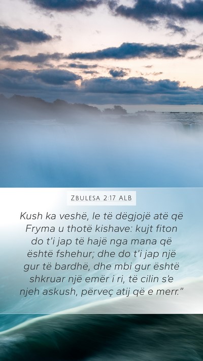 Zbulesa 2:17 ALB Bible Verse Image