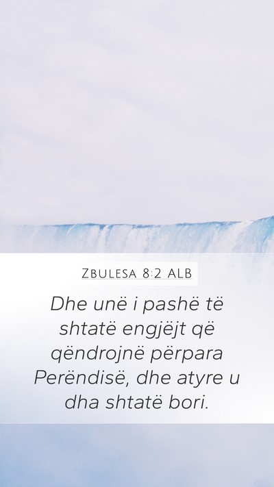 Zbulesa 8:2 ALB Bible Verse Image
