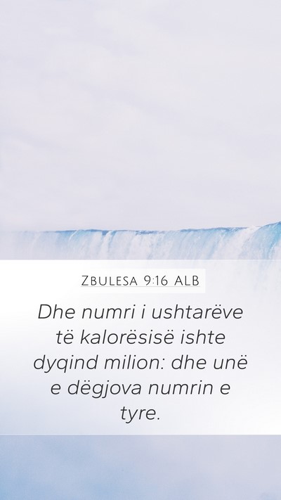 Zbulesa 9:16 ALB Bible Verse Image