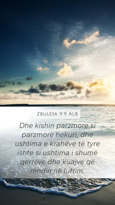 Zbulesa 9:9 ALB Bible Verse Image